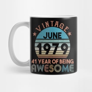 41st Birthday May Vintage 1979 Gifts Women Men Mug